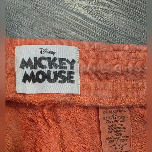 Disney Parks Walt Disney World Tye Dye Joggers Womans XXL Sweatpants Lounge - Picture 4 of 10